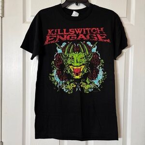 Killswitch Engage Mens Black Graphic Short Sleeve Tee